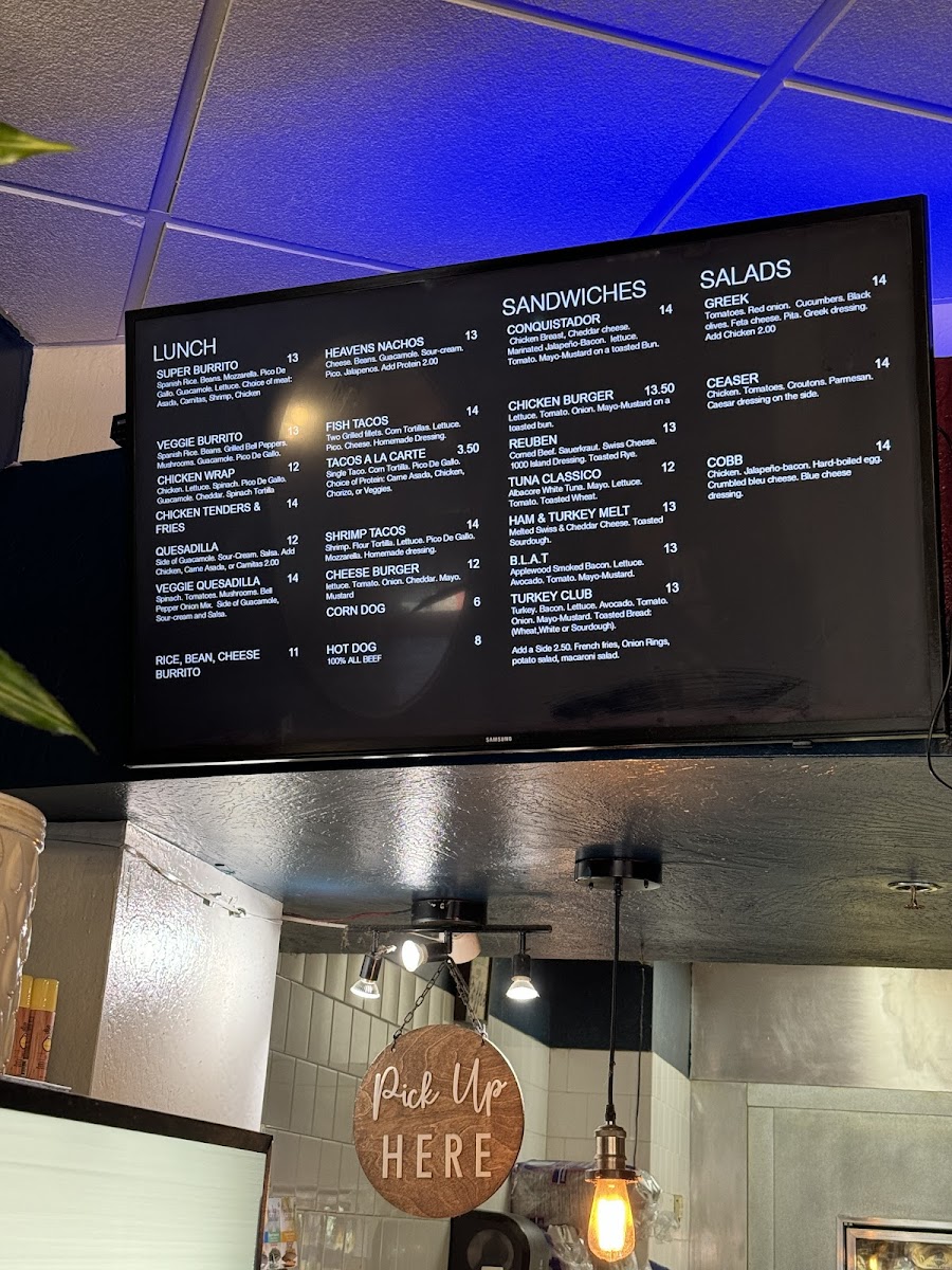 Menu Heaven's Little Café-2